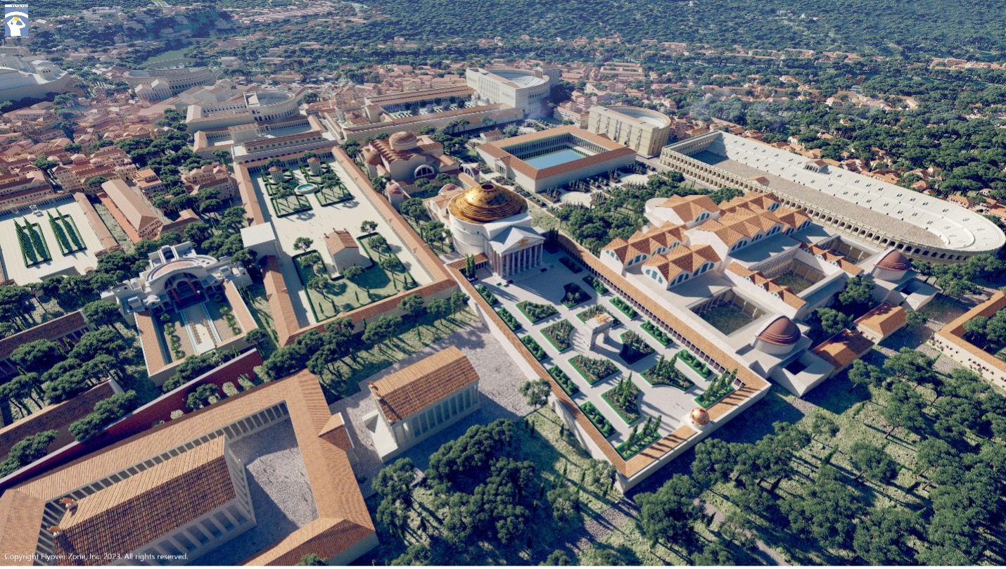New Digital Model of Ancient Rome Launched November 8, 2023 – Flyover Zone
